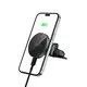 Uchwyt samochodowy do kratki / do gniazda CD z ładowarką 15W + 2x blaszki magnetyczne Tech-Protect MM15W-V5 Magnetic MagSafe CD & Vent Car Mount Wireless Charger 15W Black