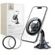Magnetyczny uchwyt samochodowy na kokpit / szybę Tech-Protect N56 Magnetic MagSafe Dashboard Shrt Car Mount Black