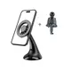 Magnetyczny uchwyt samochodowy na kokpit / szybę / do kratki Tech-Protect N56 Magnetic MagSafe Dashboard Unrg & Vent Car Mount Black