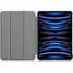 Etui Bizon Case Tab Croc do Apple iPad Pro 11 2022/2021/2020/2018 czarne