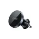 Uchwyt samochodowy na kokpit / szybę / do kratki z ładowarką 15W + 2x blaszki magnetyczne Tech-Protect MM15W-V5 Magnetic MagSafe Dashboard & Vent Car Mount Wireless Charger 15W Black