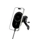 Uchwyt samochodowy do kratki z ładowarką 15W + 2x blaszki magnetyczne Tech-Protect MM15W-V6 Magnetic MagSafe Stable Vent Car Mount Wireless Charger 15W Black
