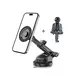 Magnetyczny uchwyt samochodowy na kokpit / szybę / do kratki Tech-Protect N58 Magnetic MagSafe Dashboard & Vent Car Mount Black