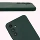 Silikonowe etui Bizon Soft Case do Samsung Galaxy A16 4G/5G ciemnozielone