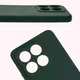 Silikonowe etui Bizon Soft Case do Xiaomi 14T ciemnozielone