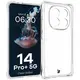 Elastyczne etui Bizon Case Salpa do Xiaomi Redmi Note 14 Pro+ 5G przezroczyste
