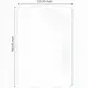 Folia imitująca papier Bizon Film Tab Papirus do iPad Mini 7 gen. 2024 / iPad Mini 6 gen. 2021 [2 PACK]