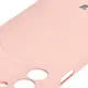 Silikonowe etui z pierścieniem magnetycznym Bizon Case Silicone Magnetic Sq do Samsung Galaxy A16 4G / 5G jasnoróżowe