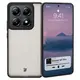 Etui Bizon Case Angelo do Xiaomi 14T Pro przydymione z czarną ramką