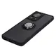 Etui z uchwytem na palec Bizon Case Hybrid Ring do Xiaomi 13 Lite przydymione z czarną ramką