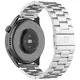 Pasek ze stali nierdzewnej do smartwatcha Bizon Strap Watch Aura QuickRelease 20mm srebrny