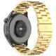 Pasek ze stali nierdzewnej do smartwatcha Bizon Strap Watch Aura QuickRelease 20mm złoty