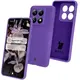 Silikonowe etui Bizon Soft Case do Xiaomi 14T Pro fioletowe