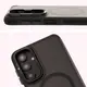 Etui z podstawką i pierścieniem magnetycznym Bizon Case Eclipse do Samsung Galaxy A16 4G/5G przydymione z czarną ramką