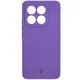 Silikonowe etui Bizon Soft Case do Xiaomi 14T fioletowe