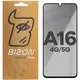 Prywatyzujące szkło hartowane Bizon Glass Edge Shadow do Samsung Galaxy A16 4G/5G przyciemniane z czarną ramką