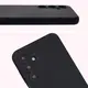 Silikonowe etui Bizon Soft Case do Samsung Galaxy A16 4G/5G czarne