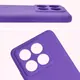 Silikonowe etui Bizon Soft Case do Xiaomi 14T Pro fioletowe