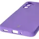 Silikonowe etui Bizon Soft Case do Samsung Galaxy A16 4G/5G fioletowe