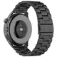 Pasek ze stali nierdzewnej do smartwatcha Bizon Strap Watch Aura QuickRelease 20mm czarny