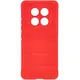 Pancerne etui Bizon Case Tur do Xiaomi Redmi Note 14 Pro Plus 5G czerwone