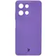 Silikonowe etui Bizon Soft Case do Motorola Moto G75 5G fioletowe