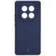 Silikonowe etui Bizon Soft Case do Xiaomi Redmi Note 14 Pro 4G ciemnoniebieskie