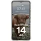 Pancerne etui Bizon Case Tur do Xiaomi Redmi Note 14 4G jasnoszare