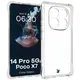 Elastyczne etui Bizon Case Salpa do Xiaomi Redmi Note 14 Pro 5G / Poco X7 przezroczyste
