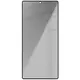 Prywatyzujące szkło hartowane Bizon Glass Edge Shadow do Samsung Galaxy S25 Ultra przyciemniane z czarną ramką
