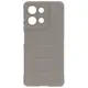 Pancerne etui Bizon Case Tur do Motorola Moto G75 5G jasnoszare