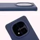 Silikonowe etui Bizon Soft Case do Xiaomi Redmi Note 14 Pro Plus 5G ciemnoniebieskie