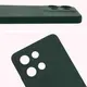 Silikonowe etui Bizon Soft Case do Motorola Moto G75 5G ciemnozielone