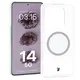 Etui z pierścieniem magnetycznym Bizon Case CrystalO do Xiaomi Redmi Note 14 5G przezroczyste
