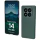 Etui Bizon Case Łupka do Xiaomi Redmi Note 14 Pro 5G zielone