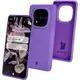 Silikonowe etui Bizon Soft Case do Xiaomi Redmi Note 14 Pro Plus 5G fioletowe