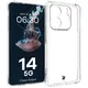 Elastyczne etui Bizon Case Salpa do Xiaomi Redmi Note 14 5G przezroczyste