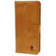 Etui z klapką Bizon Case Pocket do Xiaomi Redmi Note 14 Pro 4G brązowe