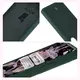 Silikonowe etui Bizon Soft Case do Samsung Galaxy S25 Ultra ciemnozielone