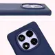 Silikonowe etui Bizon Soft Case do Xiaomi Redmi Note 14 Pro 5G / Poco X7 ciemnoniebieskie