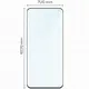 Szkło hartowane Bizon Glass Edge 2 do Xiaomi Redmi Note 14 4G / 5G czarna ramka