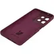 Silikonowe etui Bizon Soft Case do Motorola Moto G75 5G ciemnofioletowe