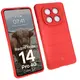 Pancerne etui Bizon Case Tur do Xiaomi Redmi Note 14 Pro 4G czerwone