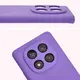 Silikonowe etui Bizon Soft Case do Xiaomi Redmi Note 14 Pro 4G fioletowe