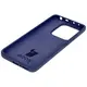 Silikonowe etui Bizon Soft Case do Xiaomi Redmi Note 14 5G ciemnoniebieskie