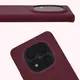 Silikonowe etui Bizon Soft Case do Xiaomi Redmi Note 14 Pro Plus 5G ciemnofioletowe