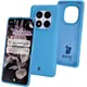 Silikonowe etui Bizon Soft Case do Xiaomi Redmi Note 14 Pro 5G / Poco X7 niebieskie