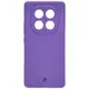 Silikonowe etui Bizon Soft Case do Xiaomi Redmi Note 14 Pro 4G fioletowe