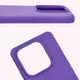 Silikonowe etui Bizon Soft Case do Xiaomi Redmi Note 14 5G fioletowe