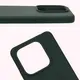 Silikonowe etui Bizon Soft Case do Xiaomi Redmi Note 14 5G ciemnozielone